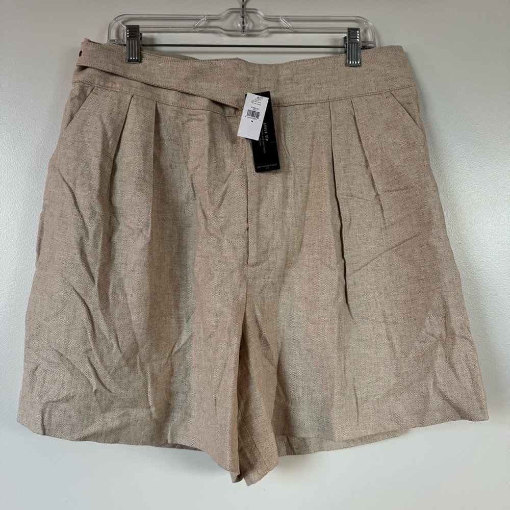 Banana Republic Factory Linen Blend Shorts (US 14)